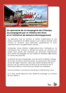 thumbnail of Notre (sur)vie en terre agricole – dossier diffusion