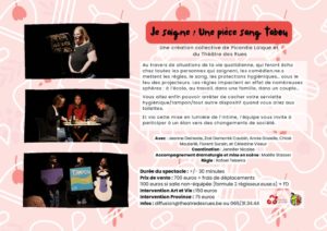 thumbnail of Je saigne ! Une pièce sang tabou 2026